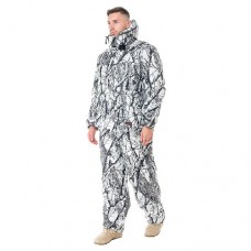 Костюм Huntsman Памир (Буран-М, алова-мембрана) Белый лес (ветки)