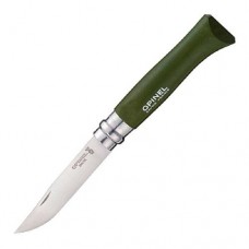 Нож Opinel №8 Trekking нержавеющая сталь, блистер хаки Нож Opinel №8 Trekking нержавеющая сталь, блистер хаки