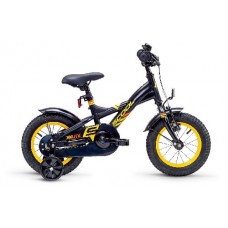 Велосипед 12" Scool XXlite steel Черно-желтый
