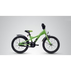Велосипед Scool XXlite 18" alloy Зелено-черный