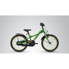 Велосипед Scool XXlite 18" steel Зелено-желтый