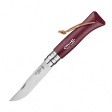 Нож Opinel №8 Trekking бордовый Нож Opinel №8 Trekking бордовый