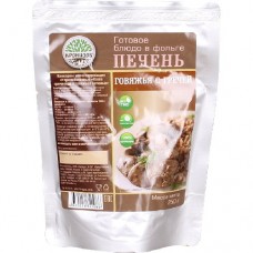 Готовое блюдо Кронидов Каша гречневая с говяжей печенью