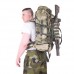 Рюкзак KE Tactical 70л рейдовый (стропы олива) A-Tacs FG
