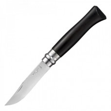 Нож Opinel №8, нержавеющая сталь, рукоять эбеновое дерево Нож Opinel №8, нержавеющая сталь, рукоять эбеновое дерево