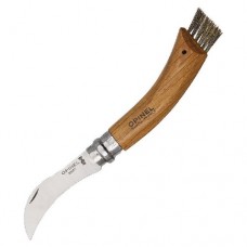 Нож грибника Opinel №8, нержавеющая сталь, рукоять дуб Нож грибника Opinel №8, нержавеющая сталь, рукоять дуб