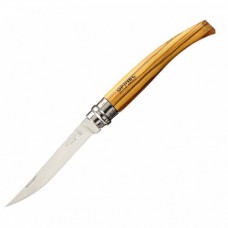 Нож филейный Opinel №10 нержавеющая сталь, рукоять оливковое дерево Нож филейный Opinel №10 нержавеющая сталь, рукоять оливковое дерево