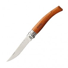 Нож филейный Opinel №10 нержавеющая сталь, рукоять бубинга Нож филейный Opinel №10 нержавеющая сталь, рукоять бубинга