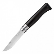 Нож Opinel №8 нержавеющая сталь, рукоять из эбенового дерева Нож Opinel №8 нержавеющая сталь, рукоять из эбенового дерева