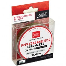 Леска плетёная Lucky John Progress Braid Green 100/013
