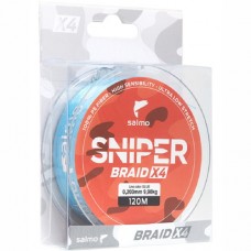 Леска плетёная Salmo Sniper Braid Blue 120/026