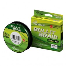 Шнур плетёный Allvega Bullit Braid 92м/0,24мм (16,5кг) темно-зеленый