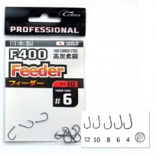 Крючки Cobra Pro Feeder F400 разм.010 (10 шт)