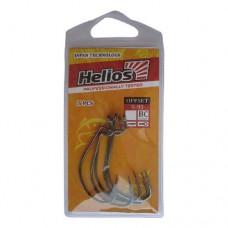 Крючки офсетные Helios B-91 №2/0 (5шт)
