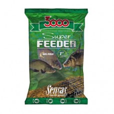 Прикормка Sensas 3000 Super Feeder Big Fish 1кг