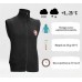 Жилет шерстяной с подогревом RedLaika Arctic Merino Wool RL-TM-05 чёрный, 7-26 часов (5200 mAh)