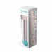 Мини-термос Asobu Skinny Glitter голубой, 0,23 л