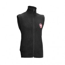 Жилет женский шерстяной с подогревом RedLaika Arctic Merino Wool RL-TW-04 чёрный, без греющего комплекта ЕСС ГК