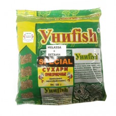Сухари прикормочные УниFish с мелассой 0.5 кг, анис