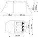Палатка Canadian Camper Tanga 3 royal