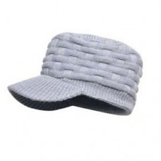 Шапка водонепроницаемая с козырьком DexShell Beanie Peaked DH393 серый